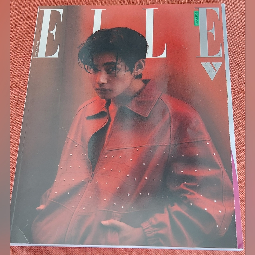 Limited Edition Elle Magazine V of BTS Cover April 2023